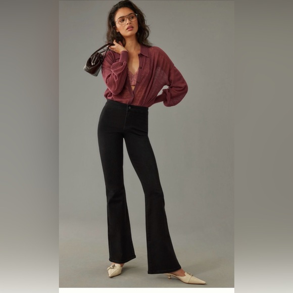 Pilcro Denim - Pilcro Black Denim Pants-Anthropologie 33T